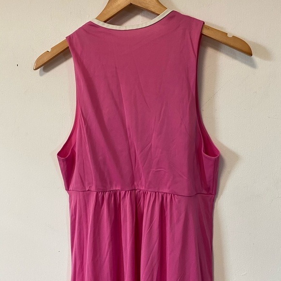 Vintage Vanity Fair Nightgown Long Maxi 60s Pink Floral Embroidery Womens Small - Picture 7 of 10